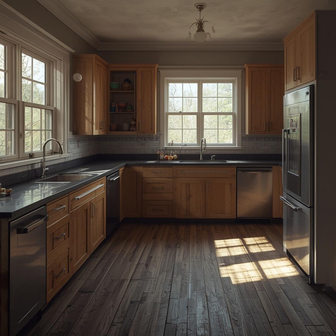 Modern Kitchen Update - Before